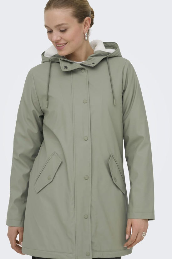 Only Mante SALLY RAINCOAT Vetiver