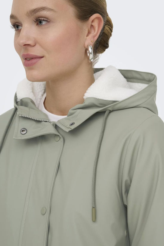 Only Mante SALLY RAINCOAT Vetiver