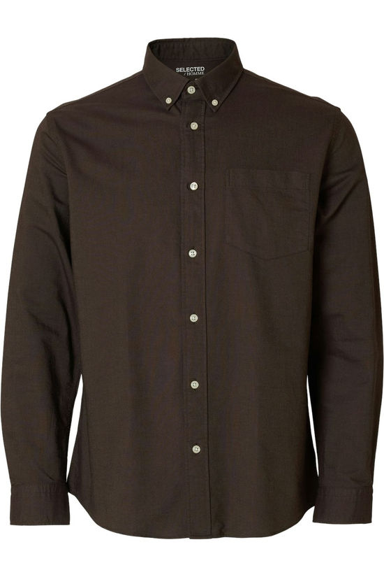 Selected Hemd Regrick-Ox Flex S Chocolate Torte