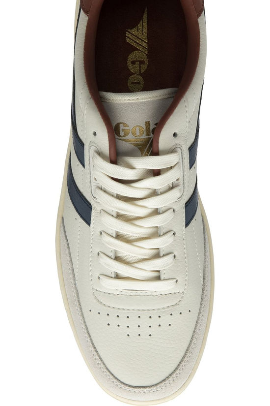 Gola Classics Baskets Contact Leather Off White/Navy/Rust