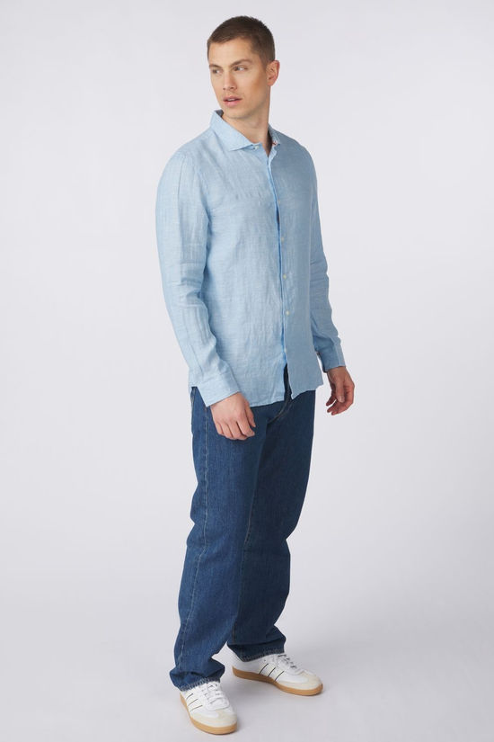 Superdry Hemd Vacation Sea Blue Chambray