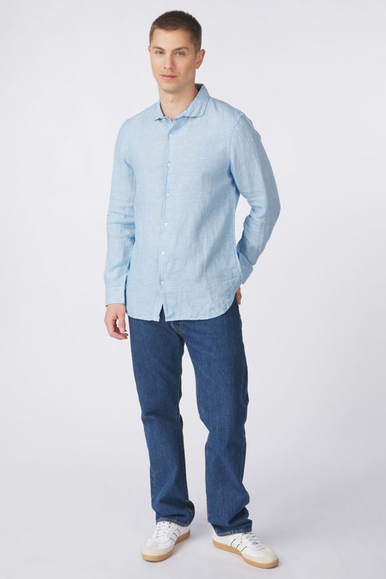Superdry Hemd Vacation Sea Blue Chambray