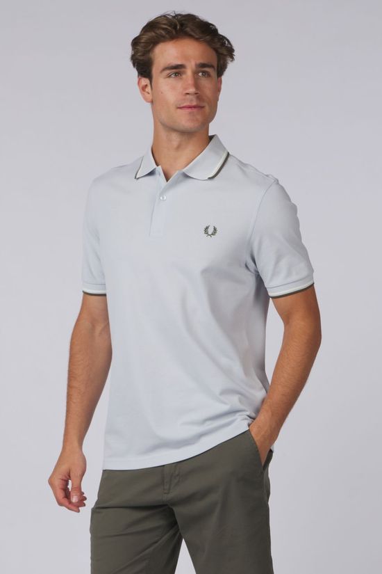 Fred Perry Polo Twin Tipped Dusky Blue