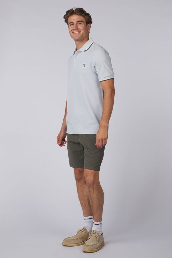 Fred Perry Polo Twin Tipped Dusky Blue