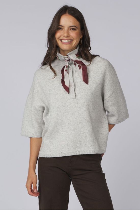 CKS Femmes Pull Phebep Grey Medium