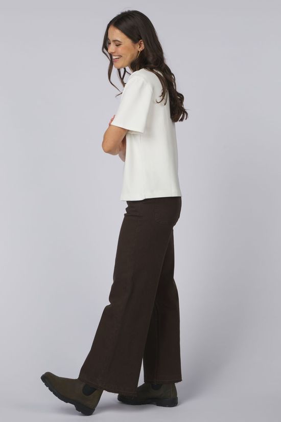 CKS Femmes T-Shirt Saria White Medium
