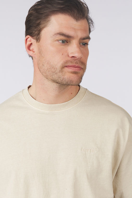 Levi's T-Shirt Red Tab Vintage Greys Fog Garment Dye Fog