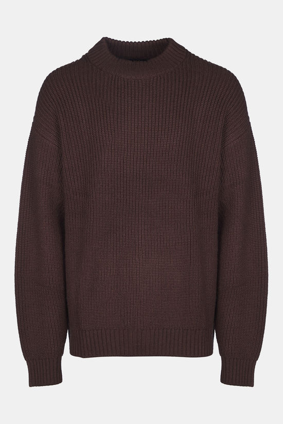 LEE Pull Chunky Crew Neck Arabica