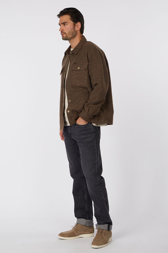 LEE Chemise Overshirt Brown Jaspe