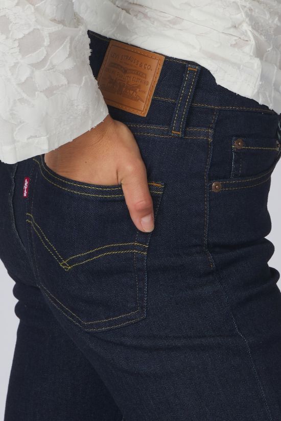 Levi's Jeans 723 High Rise Straight True Blue Rinse