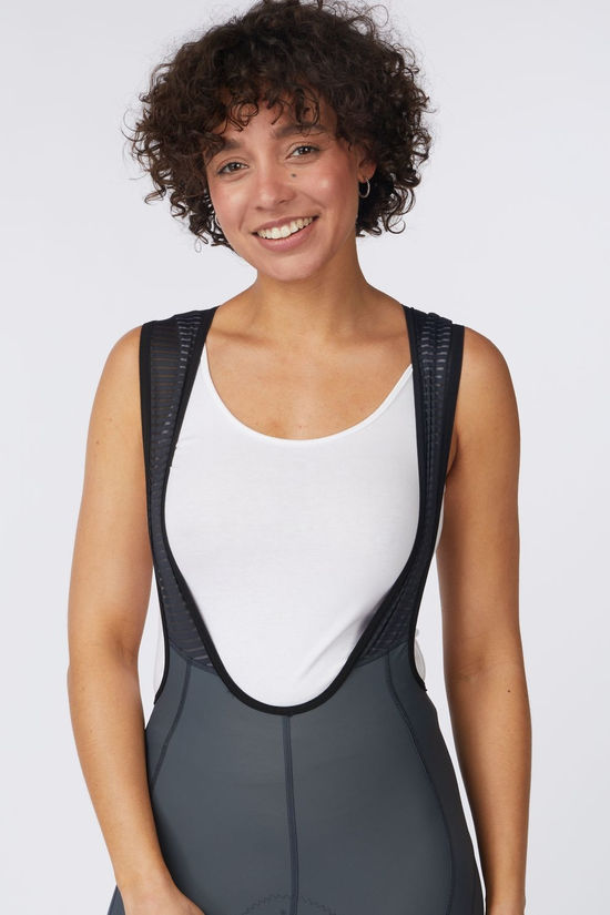 Bioracer Fietsbroek Icon Women'S Bibshort Grey