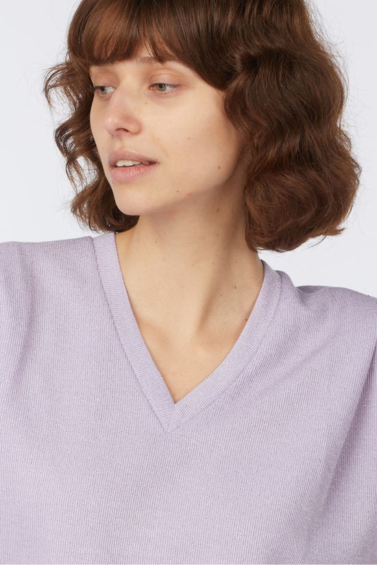 CKS Dames T-Shirt Jazzless Purple Light