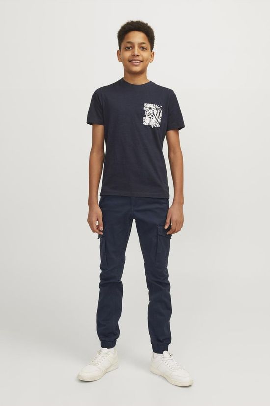 Jack & Jones Broek ipaul Flake M 542 dark blue