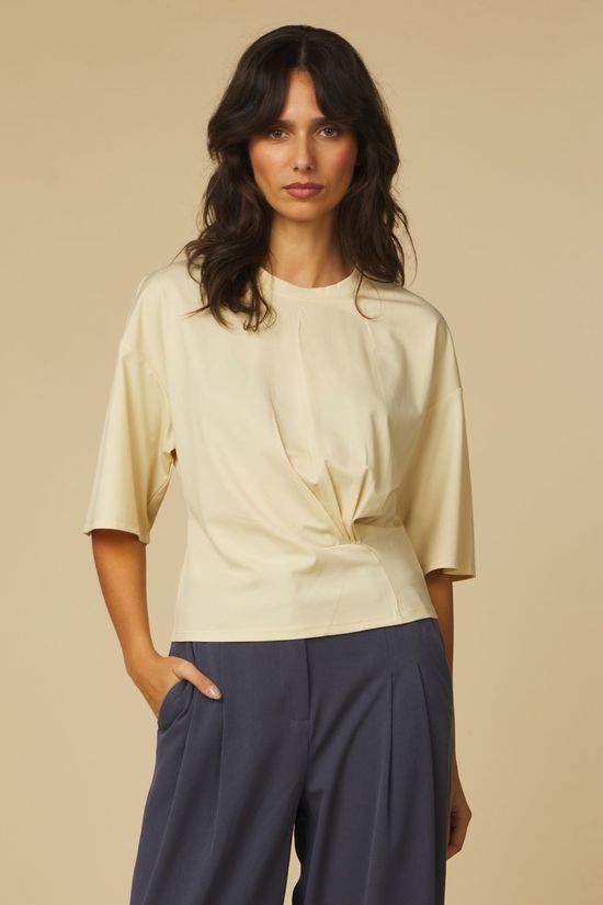 MSCH Copenhagen T-Shirt Breanne Bleached Sand