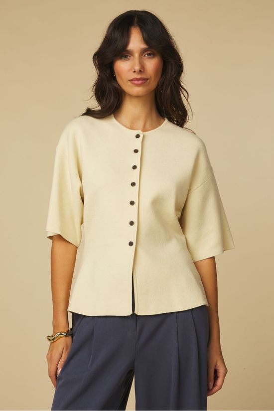 MSCH Copenhagen Cardigan Mirielle East Bleached Sand
