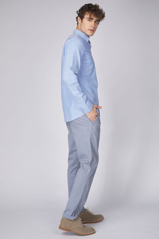 Selected Hemd Regrick-Ox Flexss Light Blue