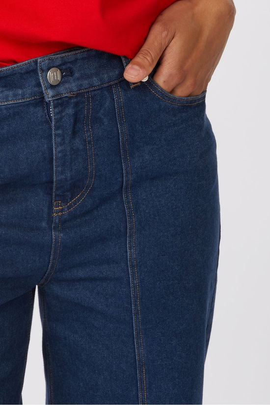 Soaked in Luxury Jeans Slcalianna Dark Blue Denim