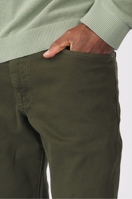 Selected Broek Slh196-Straightscott 3431 Colored Forest Night