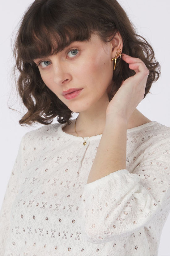 Object T-Shirt Laila Cloud Dancer