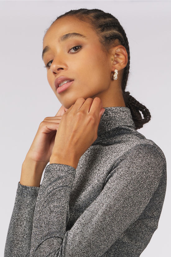 Vero Moda Sous-Pull Sarah Alberte black/silver