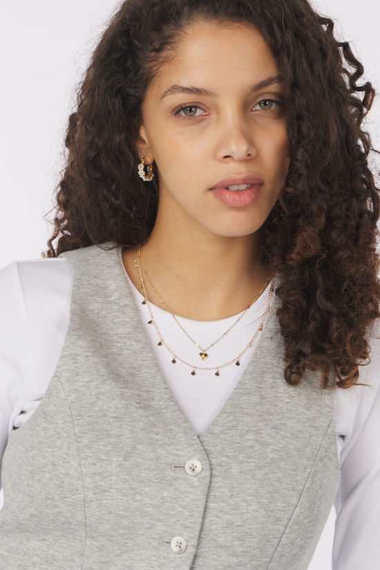 Vero Moda Gilet Svea Light Grey Melange