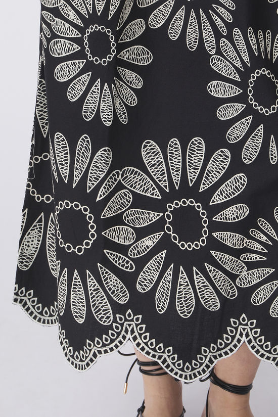 Vero Moda Jupe Blakely black/white