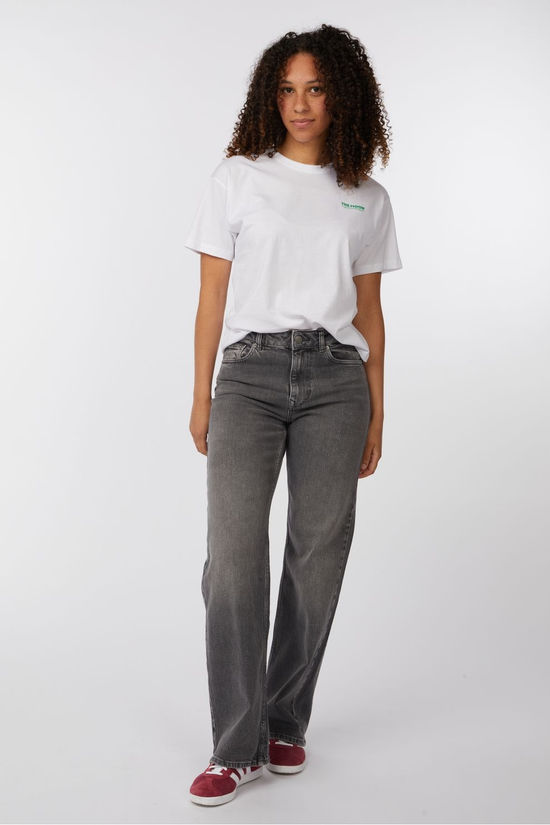 Selected Jeans Wide Bea-Kori Medium Grey Denim