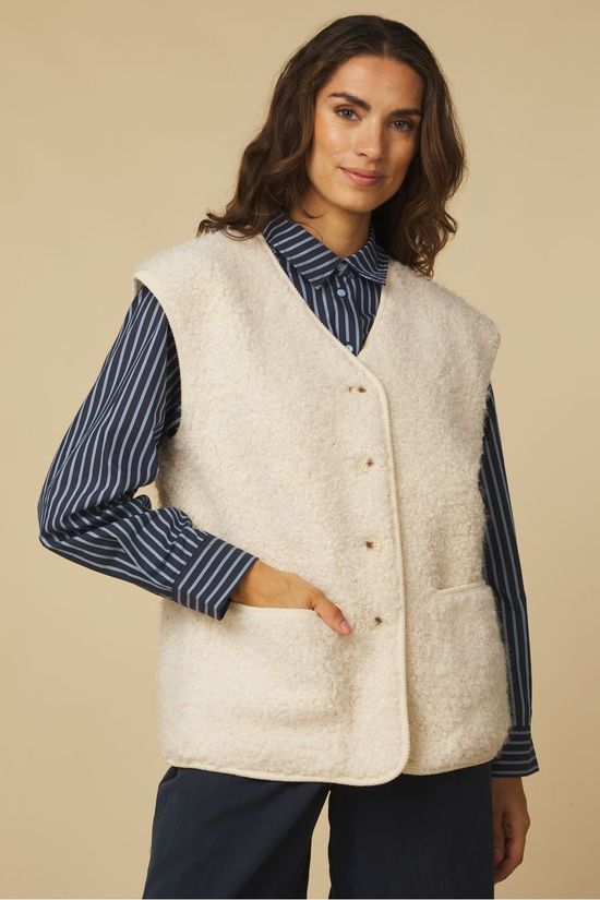 Object Blazer Iduna White Sand