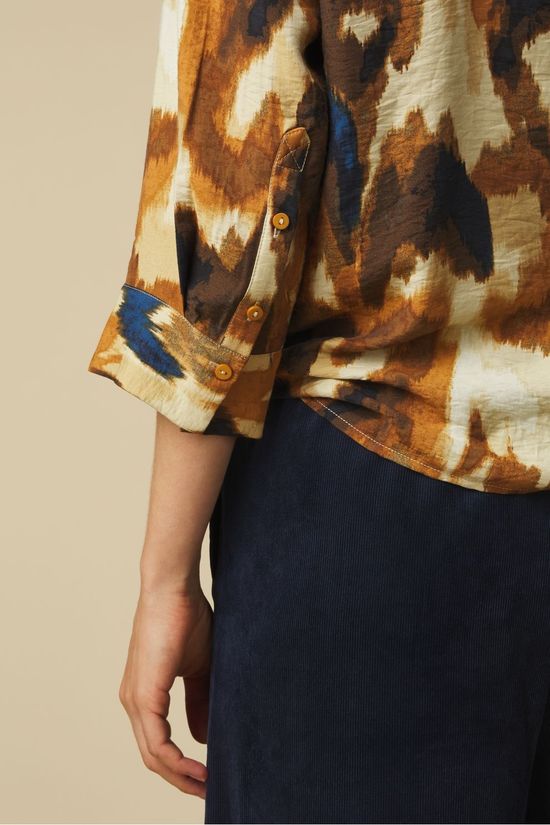 Vila Hemd Rano Art/C29 Nuthatch Aop:Multi Color