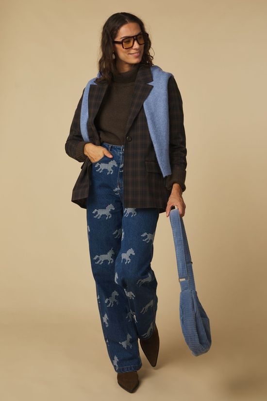 Object Blazer Soley Tie (Lisa) Carafe Check