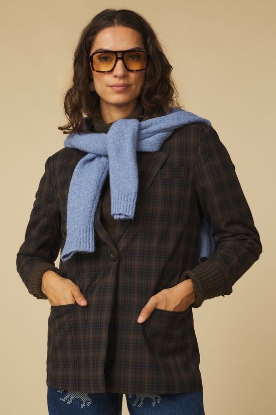 Object Blazer Soley Tie (Lisa) Carafe Check