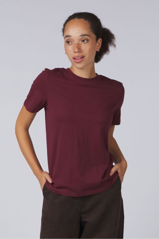 Vero Moda T-Shirt Paulina Windsor Wine