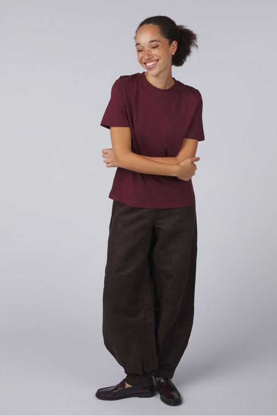 Vero Moda T-Shirt Paulina Windsor Wine