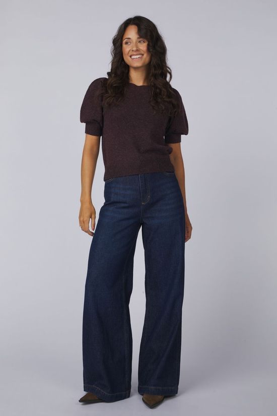 Vero Moda Vmdoffy Windsor Wine Detail:Black Melange