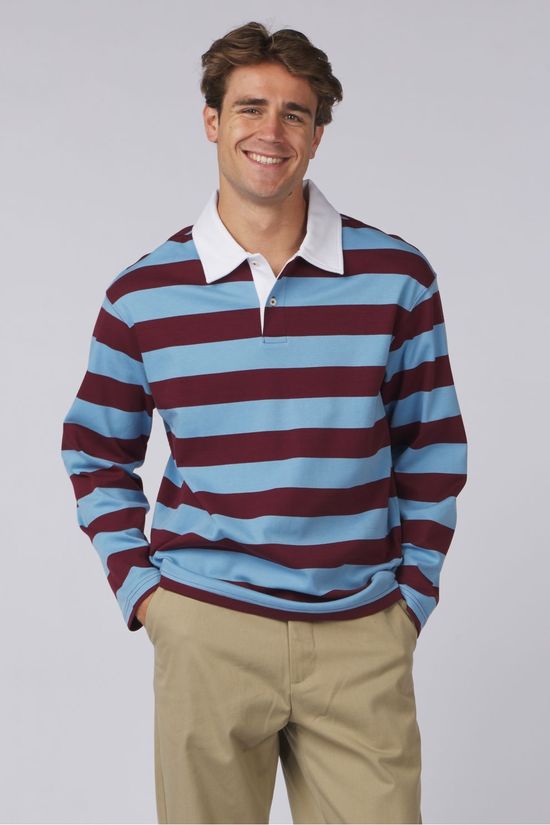 Selected Pull Relaxcasper Stripe Tawny Port