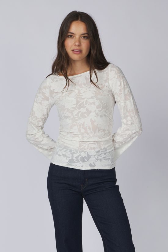 Vero Moda T-Shirt Laylathering Snow White