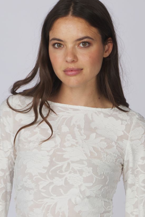 Vero Moda T-Shirt Laylathering Snow White