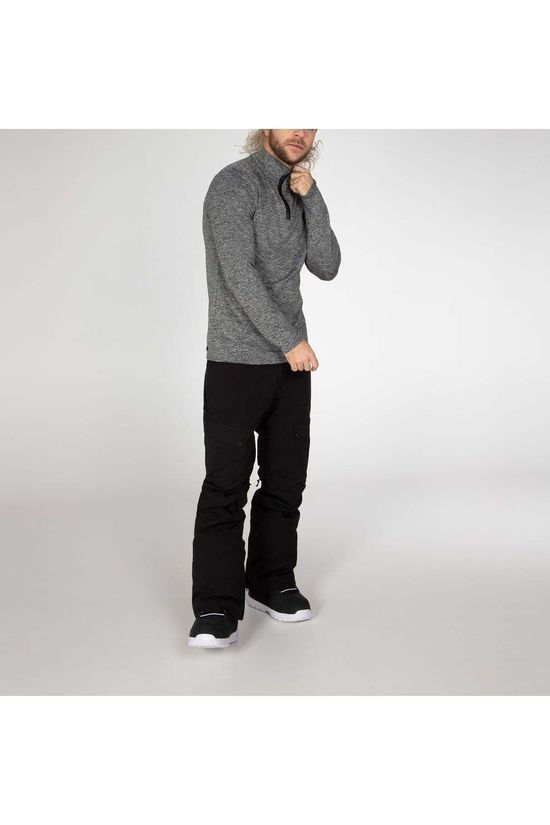 Protest Will 1/4 Zip Top Light Grey/Light Grey Marle