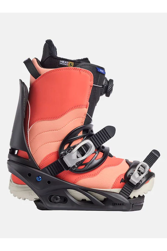 Burton Fixation De Snowboard Lexa Reflex black/silver