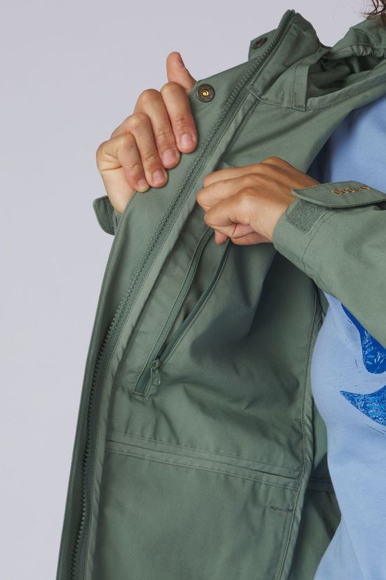 Fjällräven Regenjas Kaipak W Patina Green