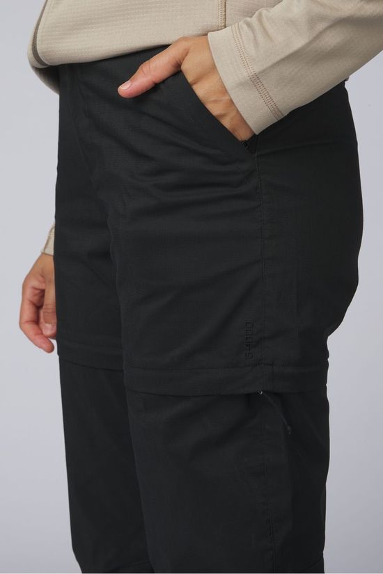 Fjällräven Afritsbroek Abisko Hike Zip-Off Trousers Black