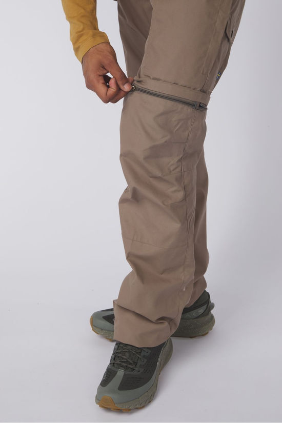 Fjällräven Pantalon Modulable Karl Pro Zip-Off Trousers M Suede Brown