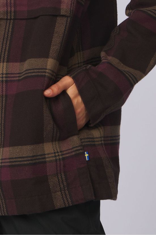 Fjällräven Hemd Singi Flannel W Black Oak-Port