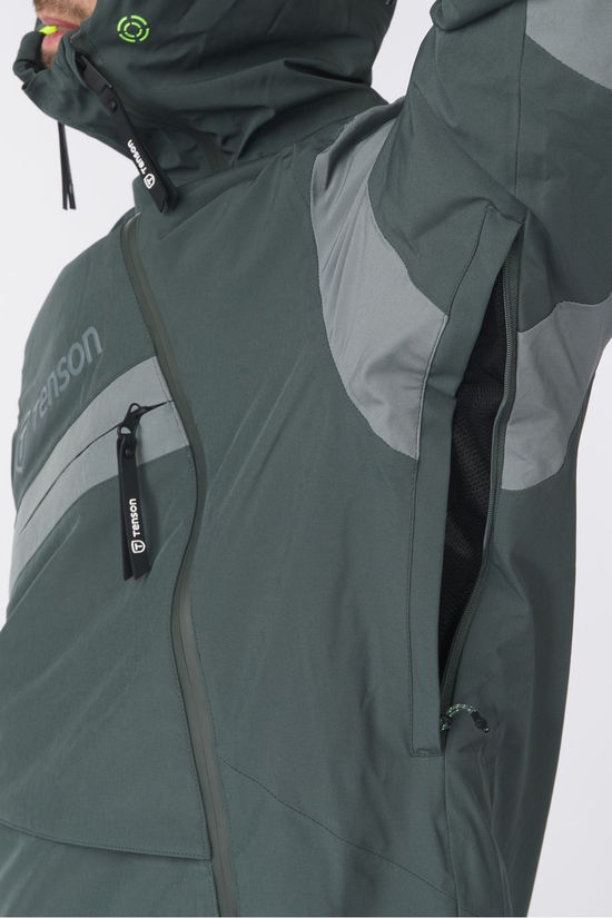 Tenson Ski-Jas Aerismo Jackorak Coal Green Shell