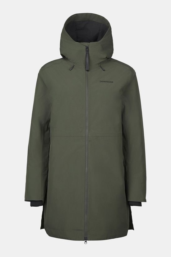 Didriksons 1913 Jas Vera Womens Parka Deep Green