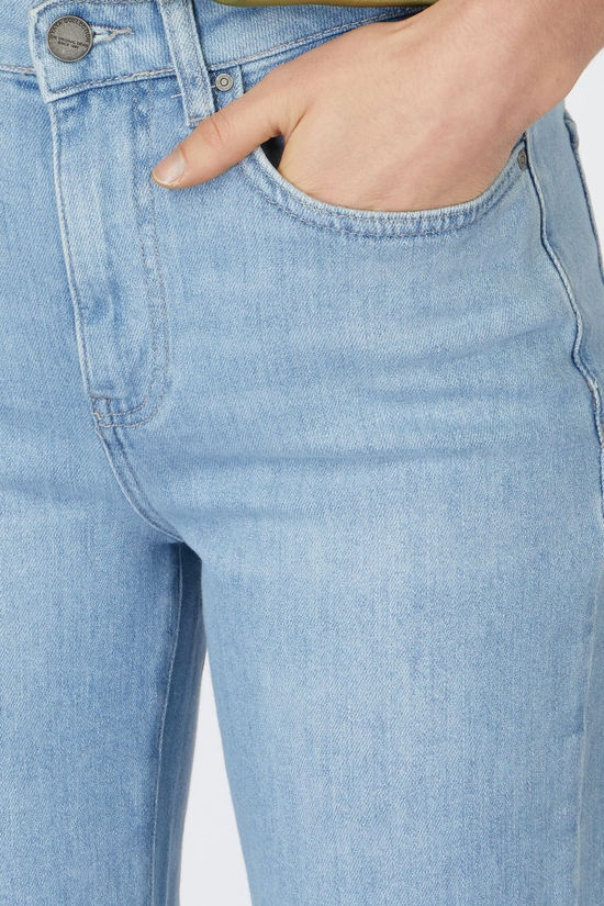 Yaya Jeans Wide Leg Denim - L32 Blue Denim