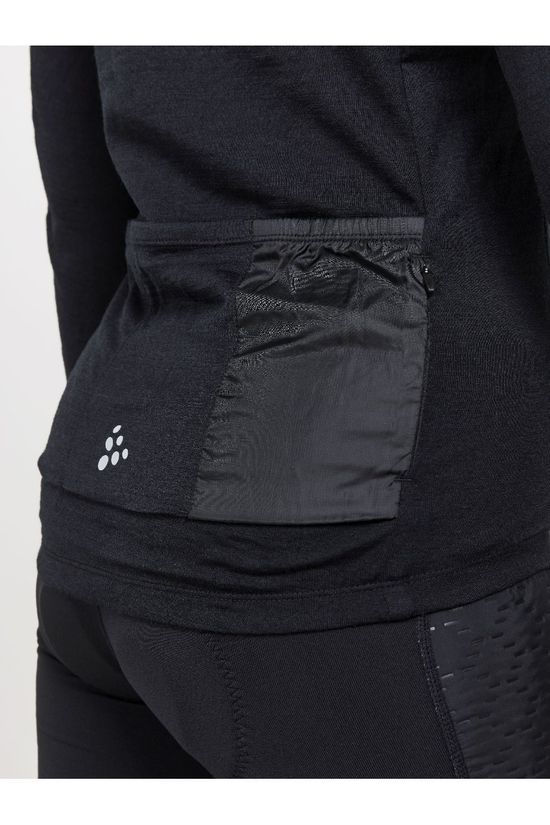 Craft Adv Bike Subz Wool Ls Jersey W Black