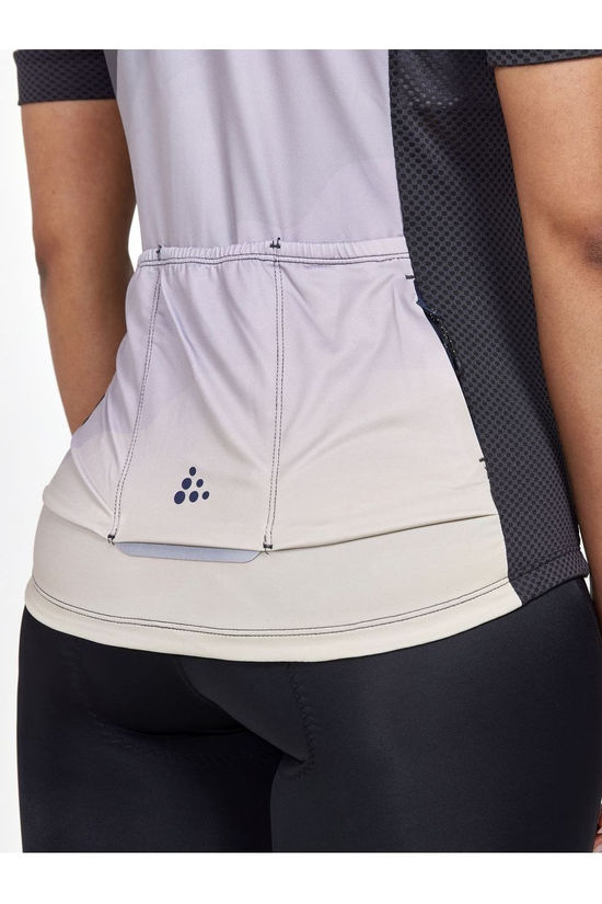 Craft Adv Endur Graphic Jersey W Ecru-Multi