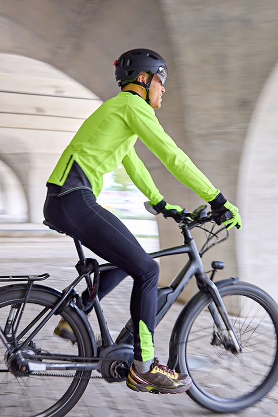 GOREWEAR Broek C5 Thermo Bib Tights + black/mid yellow