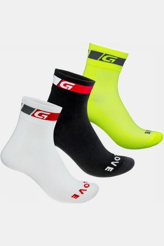 GripGrab Chaussettes Tricolor Regular Cut Socks Bundle Assorted / Mixed